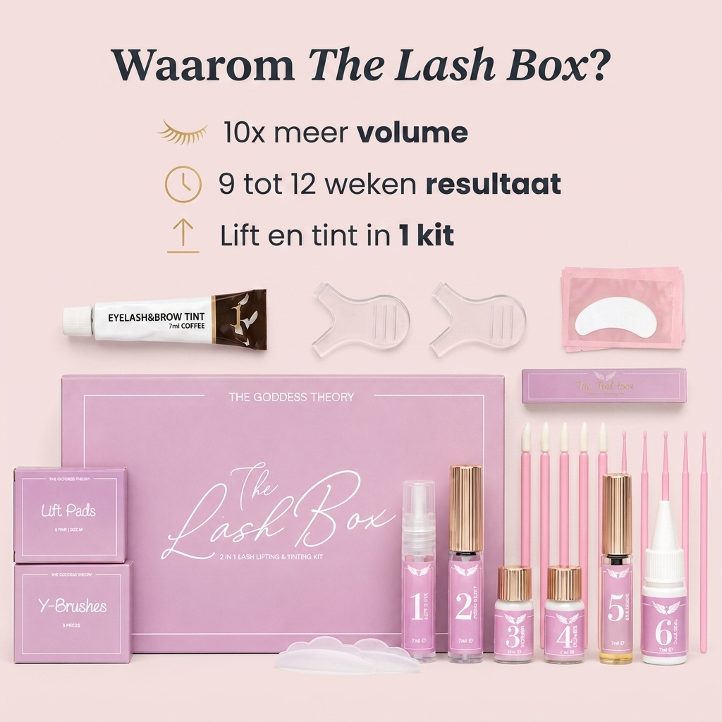 The Goddess Theory the-lash-box infographic